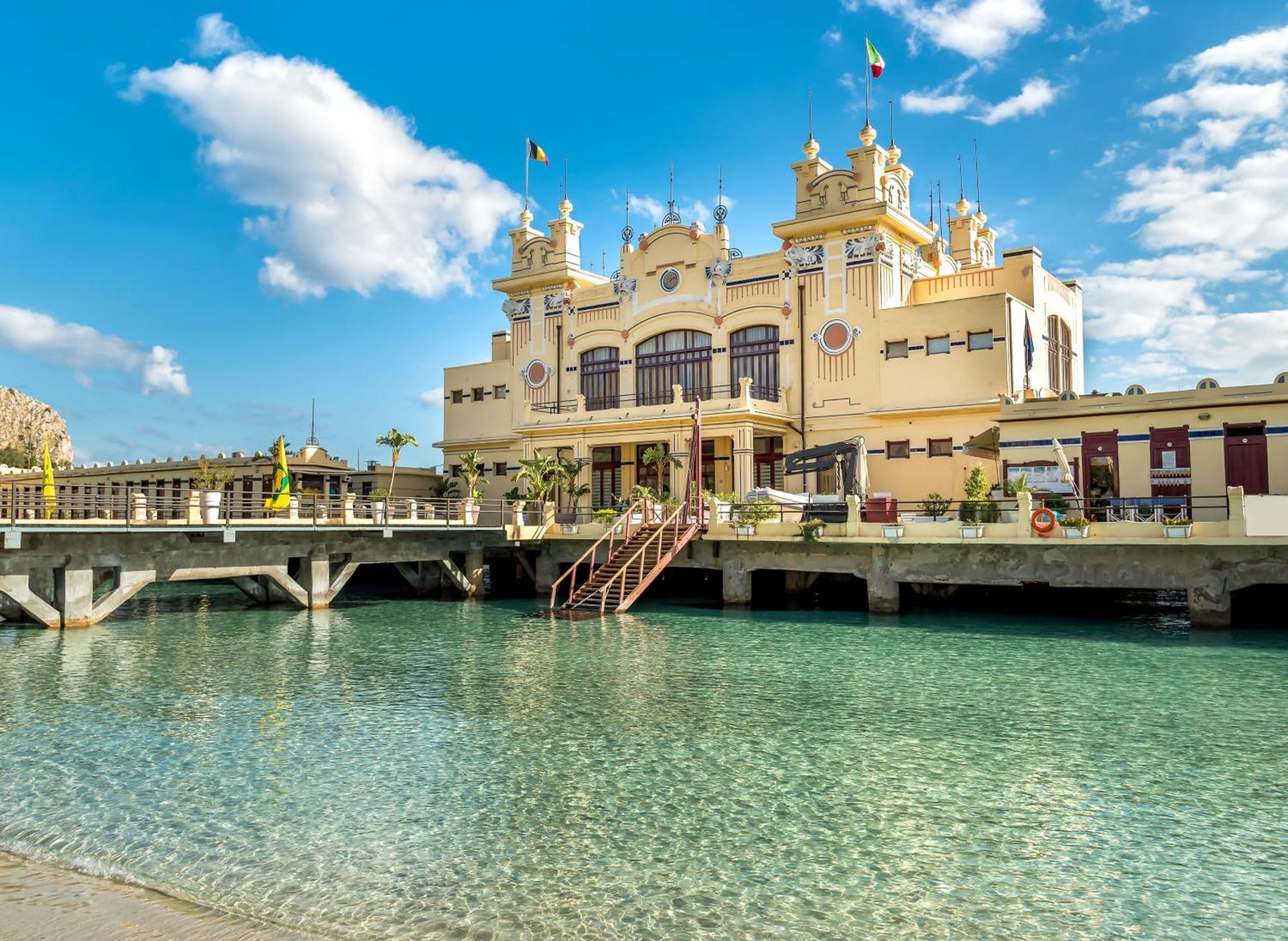 Green House Beach Hotel Mondello Exterior photo